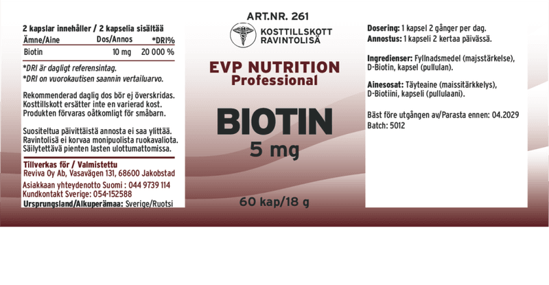 Biotin Synergos