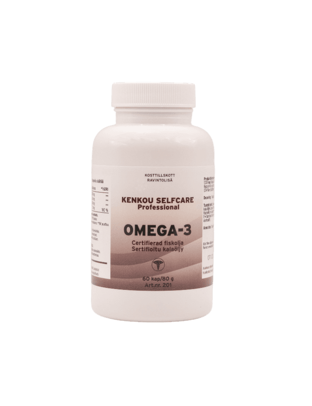 Omega 3, høy kvalitet, 120 kapsler 