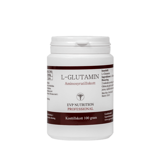 Hovedbilde L-Glutamin 100 gram